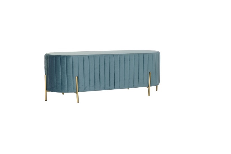 DESCALZADORA  POLIESTER METAL 123X50X45CM TURQUESA